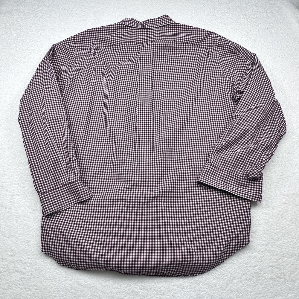 Ralph Lauren Shirt Mens XL Purple Check Button Down Long Sleeve Classic‎ Fit - Picture 5 of 5